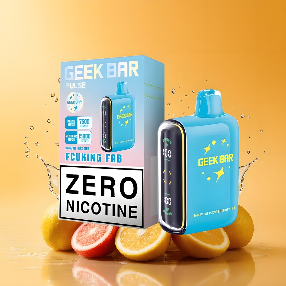 GEEK BAR Pulse 15000 Puffs Nikotinmentes Nagykereskedés Magyarország USB Type-C
