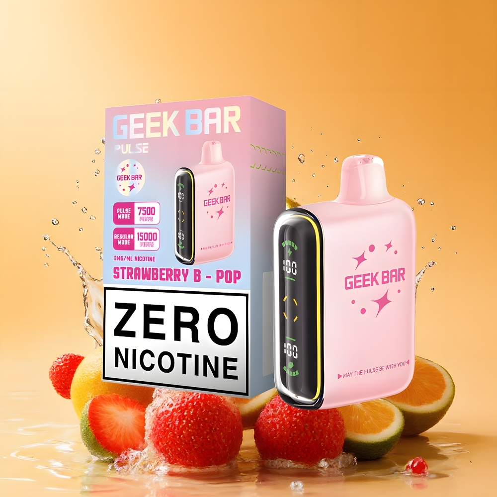 GEEK BAR Pulse 15000 Puffs Nikotinmentes Nagykereskedés Magyarország USB Type-C