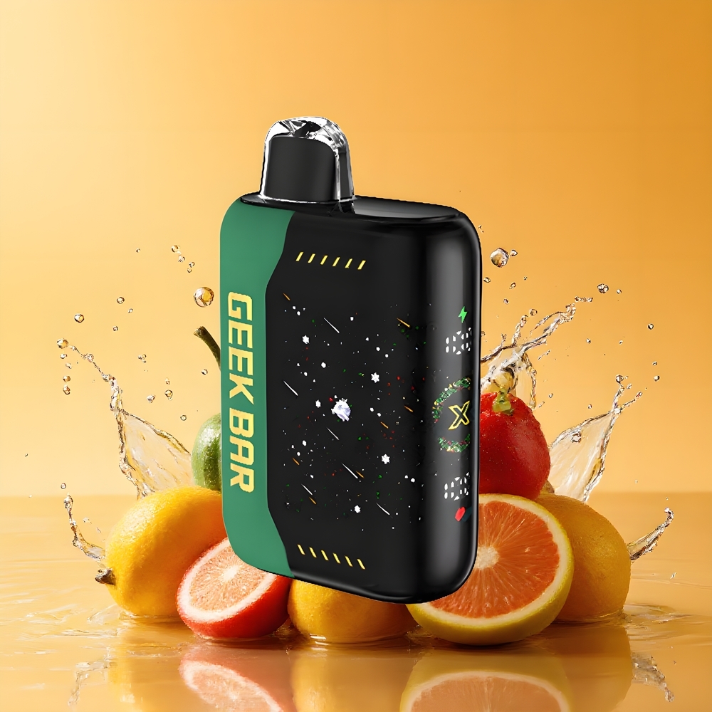 GEEK BAR Pulse X 25000 Puffs Nagykereskedés Magyarország Dupla Rácsos Tekercs Karácsonyi Kiadás