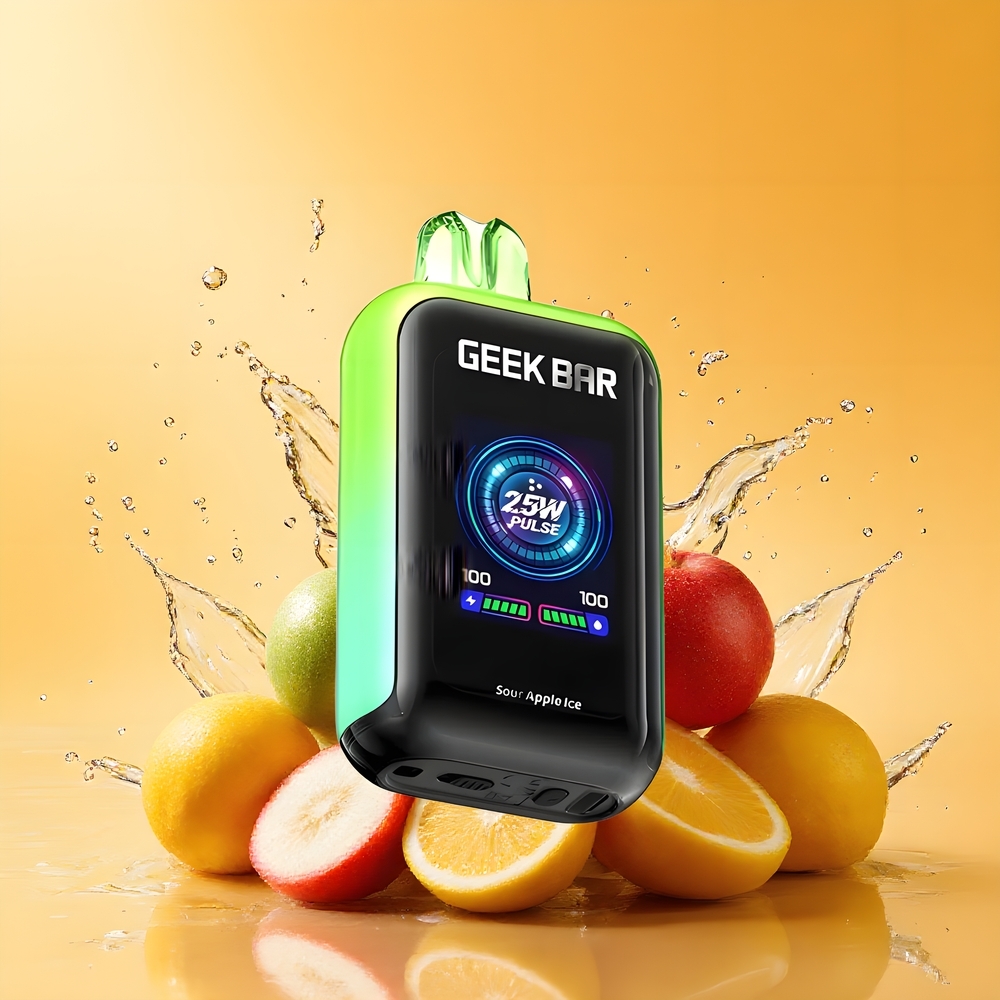 GEEK BAR Skyview 25000 Puffs Eldobható E-pohár Savanyú Alma VPU Nagykereskedés Magyarország