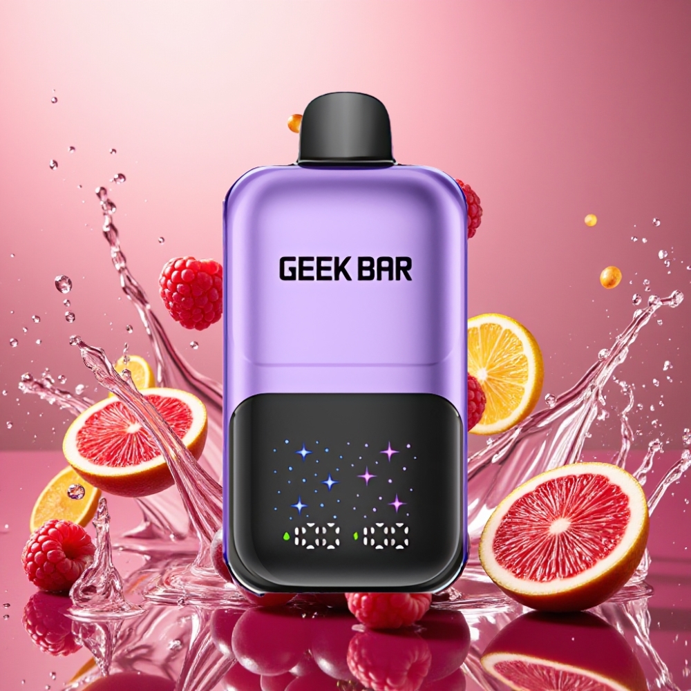 GEEKBAR 2GO 50000 Nagykereskedés Magyarország 20ml Kettős Tartály Sörét Szőlő & Málna