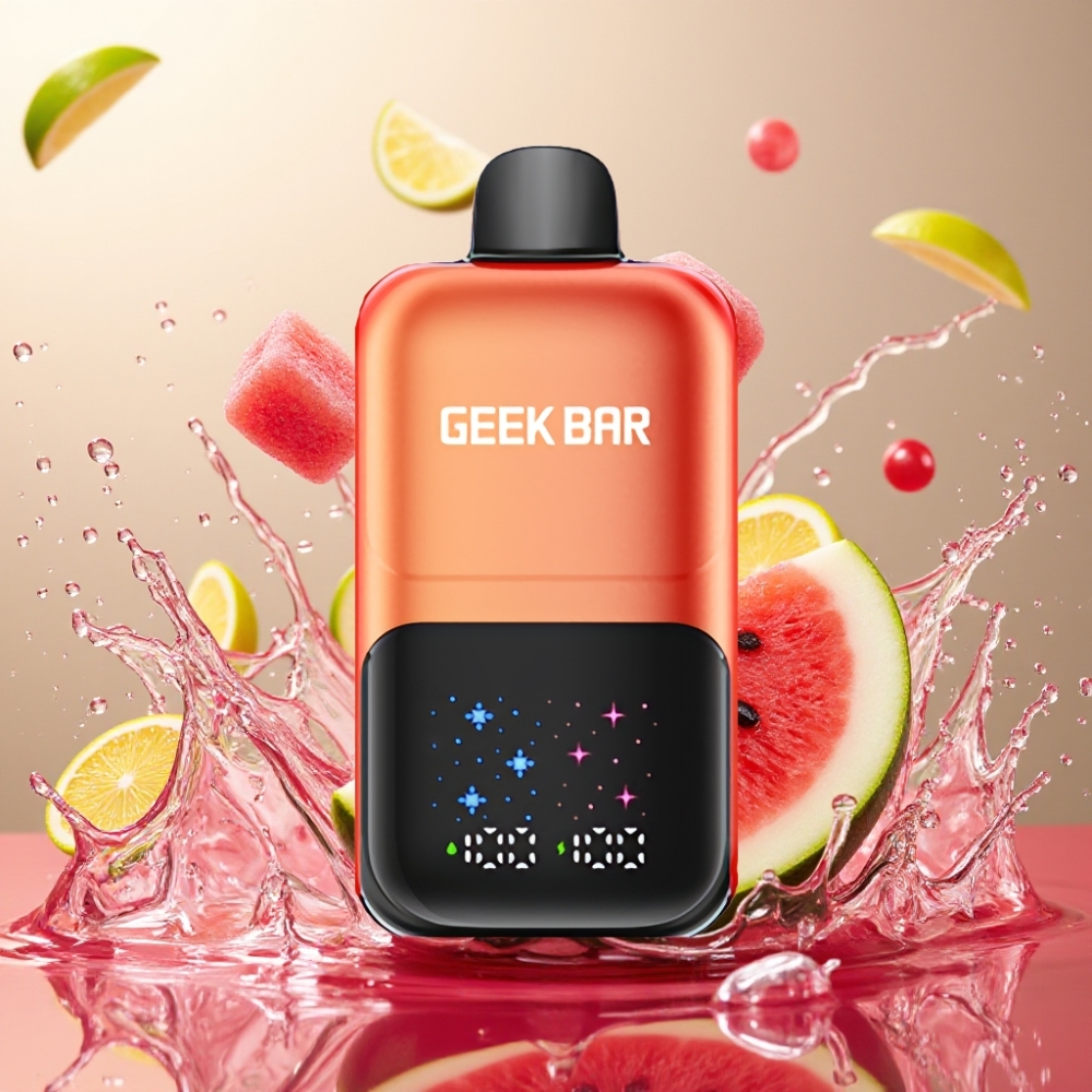 GEEKBAR 2GO 50000 Puff Nagykereskedés Magyarország 20ml Dual Tank Vape Gőzöntő Dinnye Rágógumi Jég