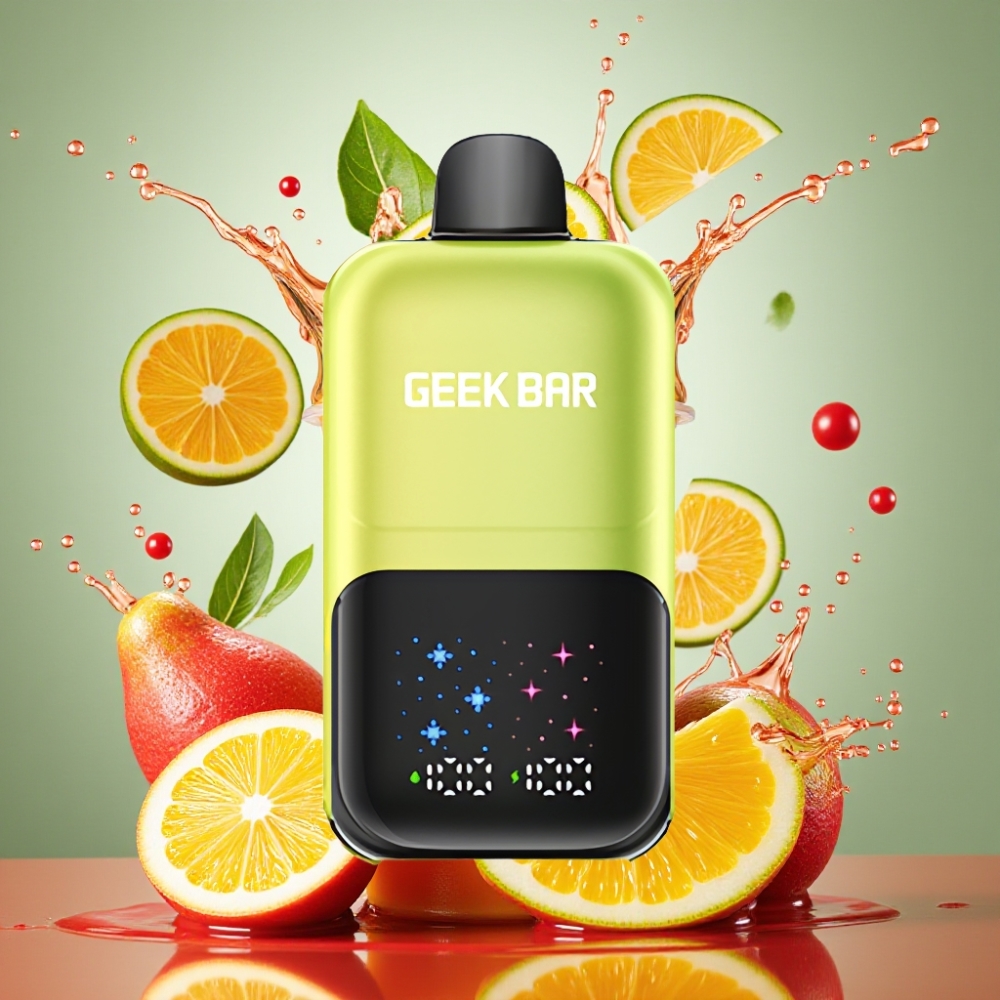 GEEKBAR 2GO 50000 Puffs Dual Tanks Nagykereskedés Magyarország Mexikói Mango Jég