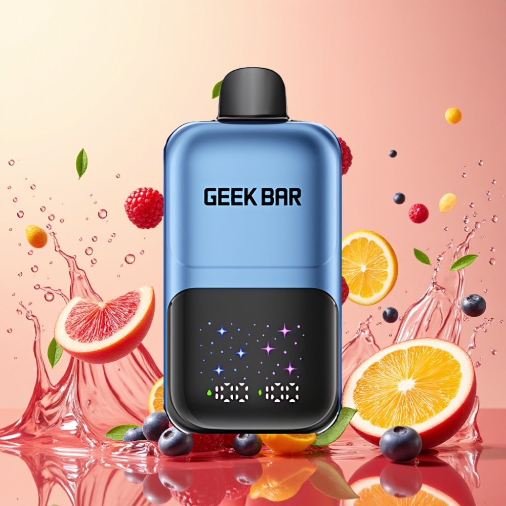 GEEKBAR 2GO 50000 Puffs Nagykereskedés Magyarország 20ml Dupla Tartály Barack & Bogyók