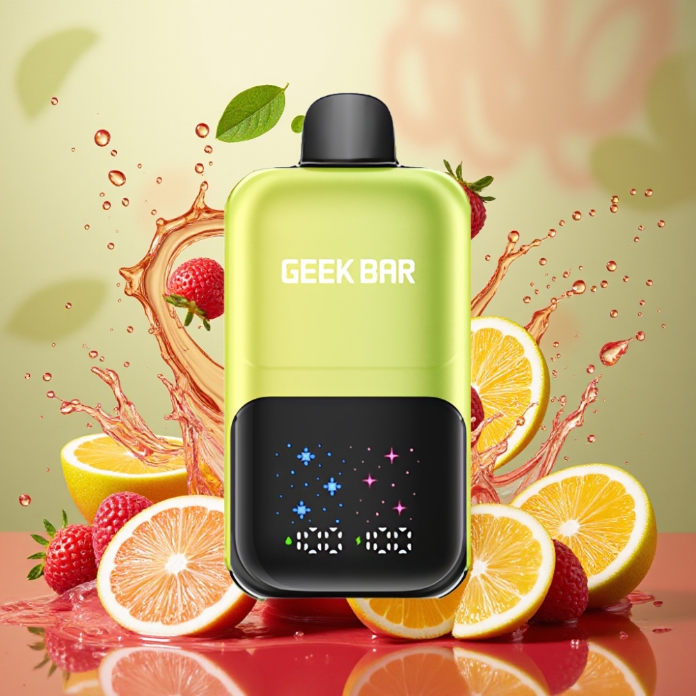 GEEKBAR 2GO 50000 Puffs Nagykereskedés Magyarország Dupla Tartály 20ml Sörényes Alma Jég