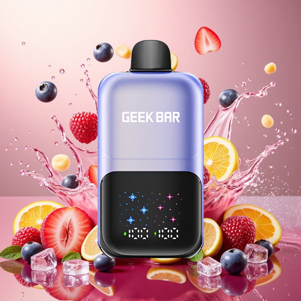 GEEKBAR 2GO 50000 Puffs Nagykereskedés Magyarország Dupla Tartály 20ml Vegyes Bogyók Jég