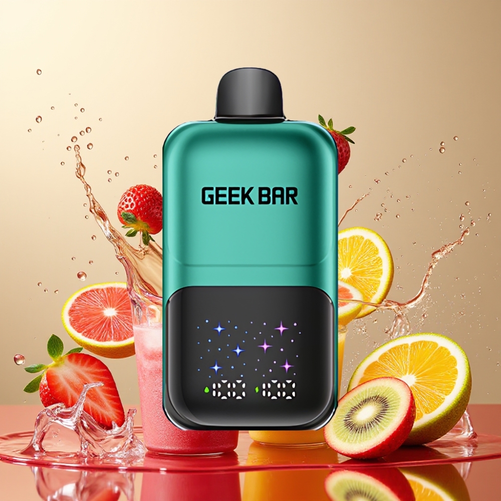 GEEKBAR 2GO 50000 Puffs Nagykereskedés Magyarország Eretlen Málna & Kivi 20ml Dual Tanks