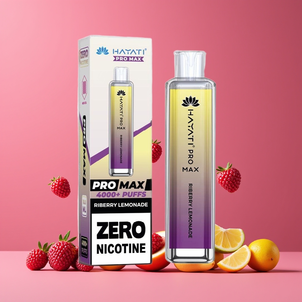 Hayati Pro Max 4000 Puffs Nagykereskedés Magyarország TPD-Kompatibilis Ribizli Limonádé