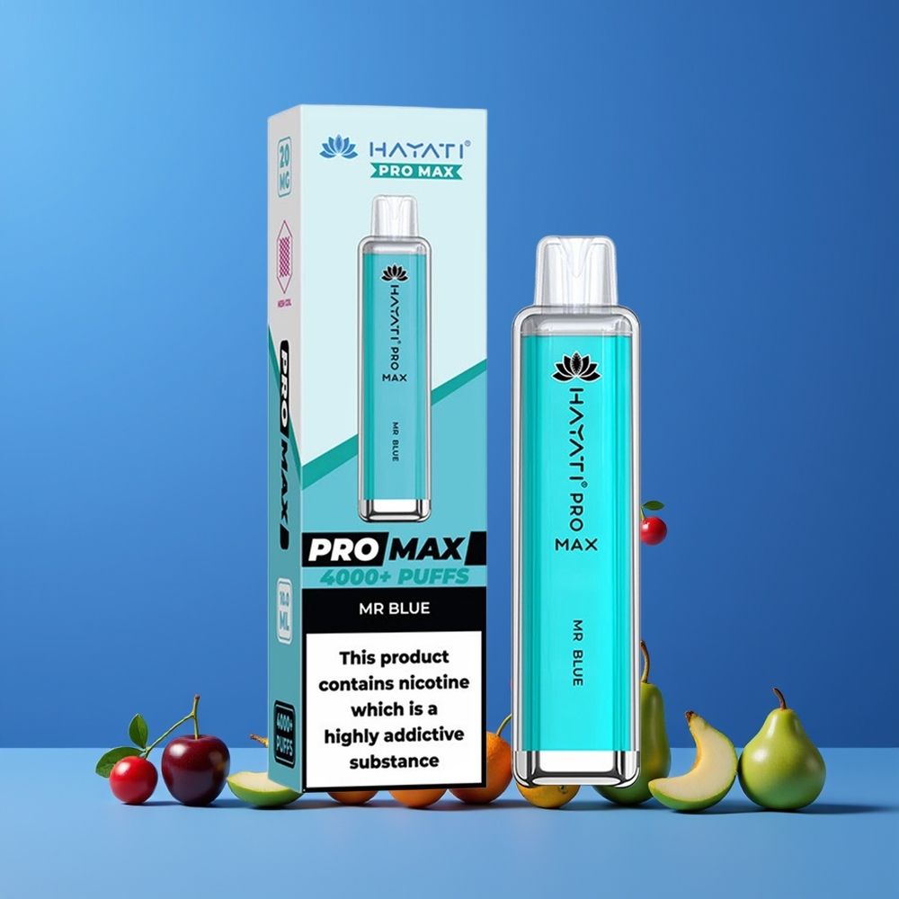 Hayati Pro Max 4000 Puffs TPD-Compliance Nagykereskedés Magyarország Kékes