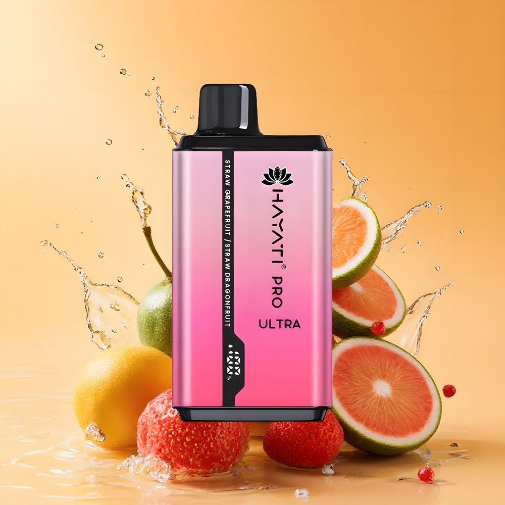 Hayati Pro Ultra 15000 Puffs 24ml E-Liquid Eper Grépfrút Eper Pitaya Nagykereskedés Magyarország
