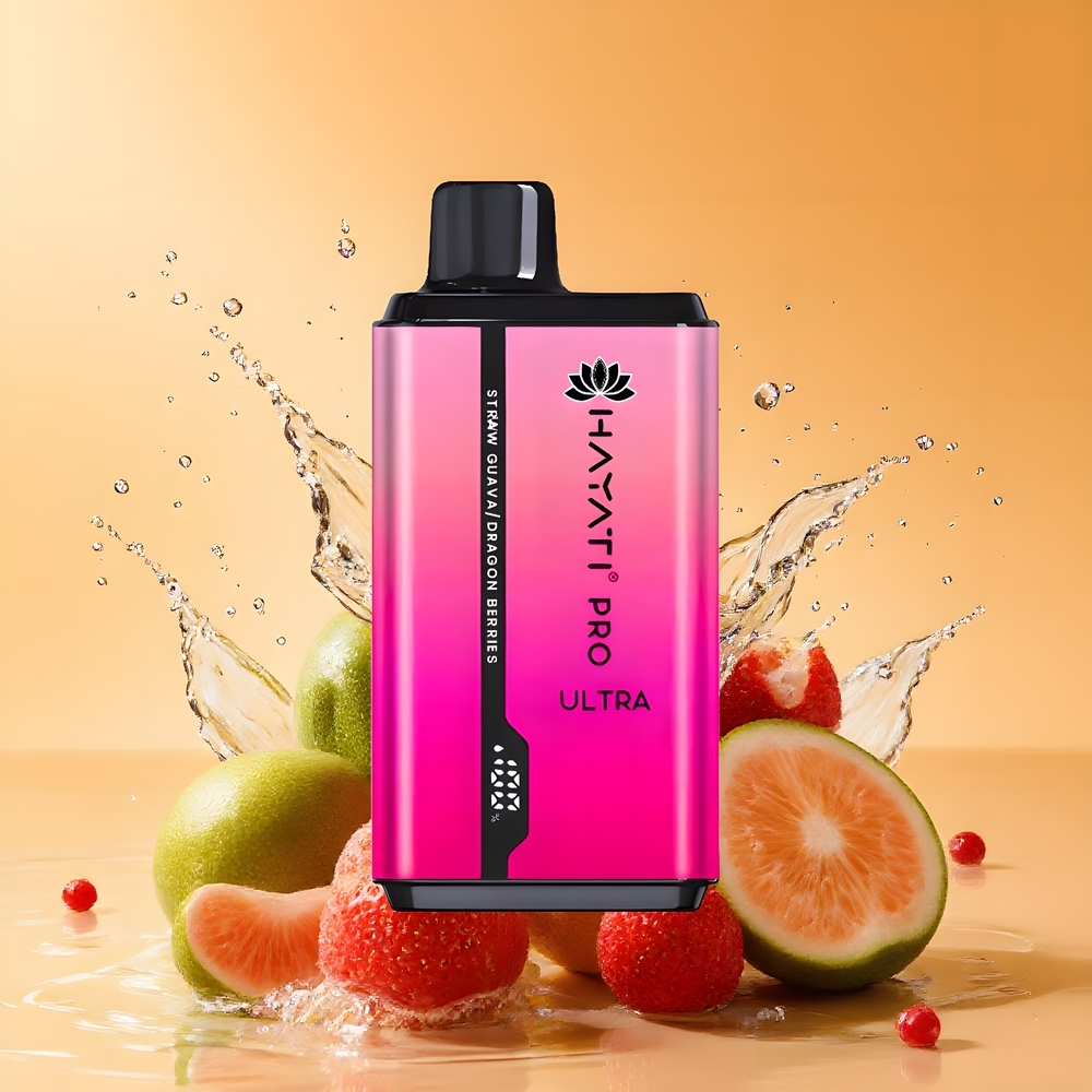 Hayati Pro Ultra 15000 Puffs 24ml Eper Guava Sárkánybogyók Nagykereskedés Magyarország