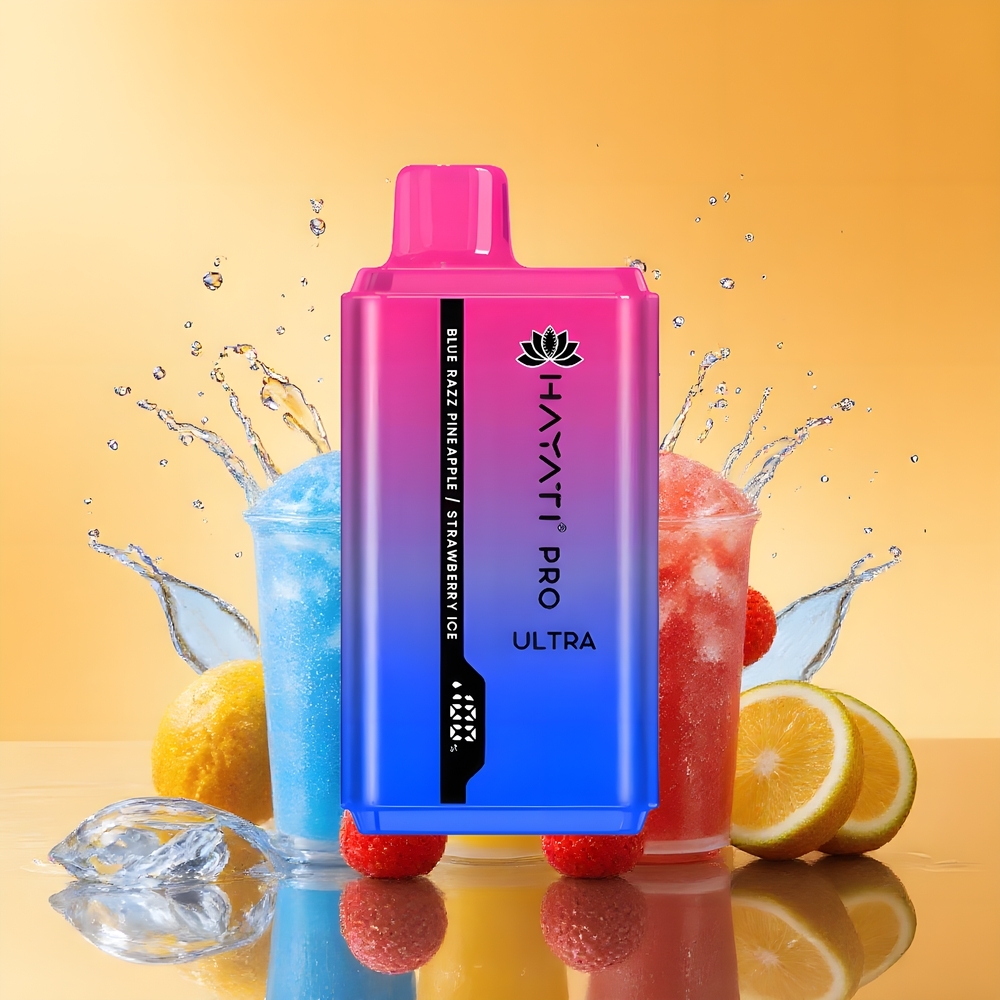 Hayati Pro Ultra 15000 Puffs 24ml Kék Málna Ananász Eper Jég Nagykereskedés Magyarország