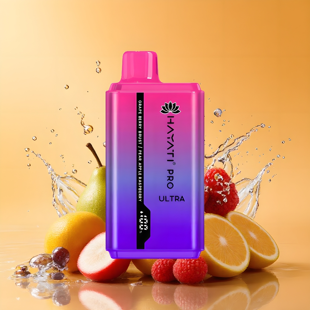 Hayati Pro Ultra 15000 Puffs 24ml Nagykereskedés Magyarország Szőlő-Áfonya-Pear-Alma-Málna