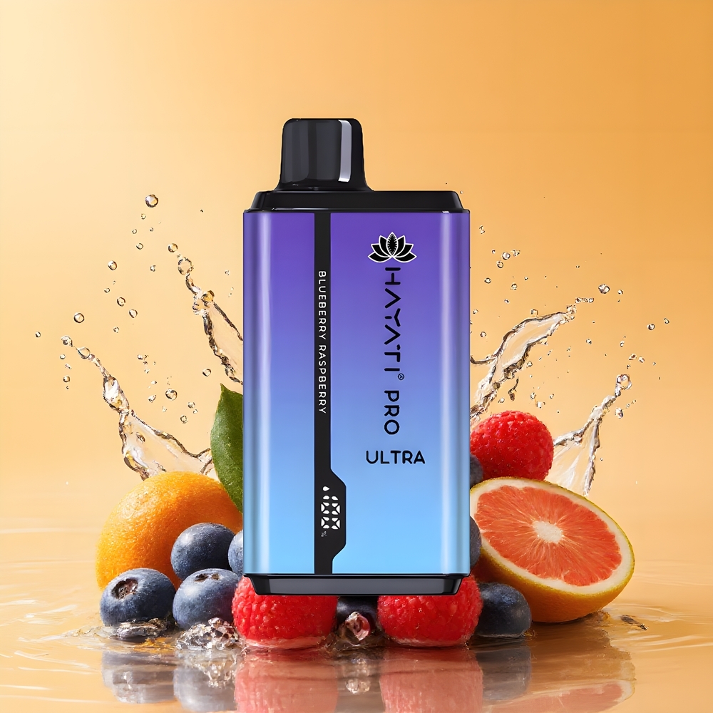 Hayati Pro Ultra 15000 Puffs 2 12ml E-Likvid Nagykereskedés Magyarország Áfonya Málna