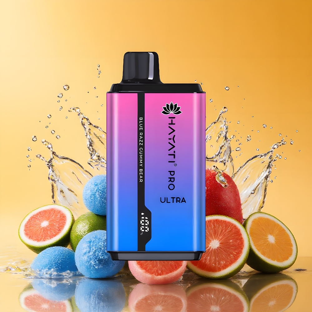 Hayati Pro Ultra 15000 Puffs 2 12ml Kék Málna Gumicukor Nagykereskedés Magyarország