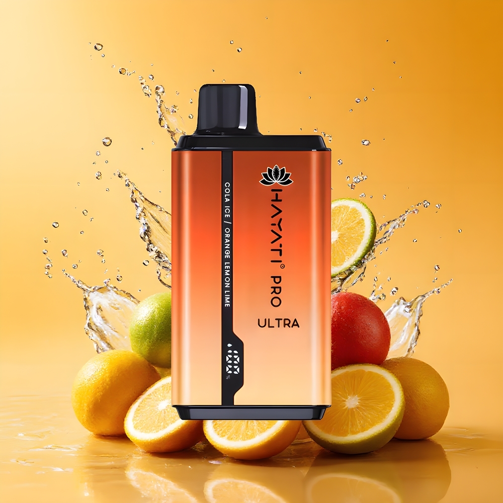 Hayati Pro Ultra 15000 Puffs 2 12ml Nagykereskedés Magyarország Kóla Jég Narancs Citrom & Lime