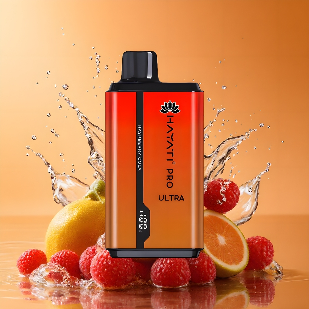Hayati Pro Ultra 15000 Puffs 2 12ml Nagykereskedés Magyarország Málna Kóla