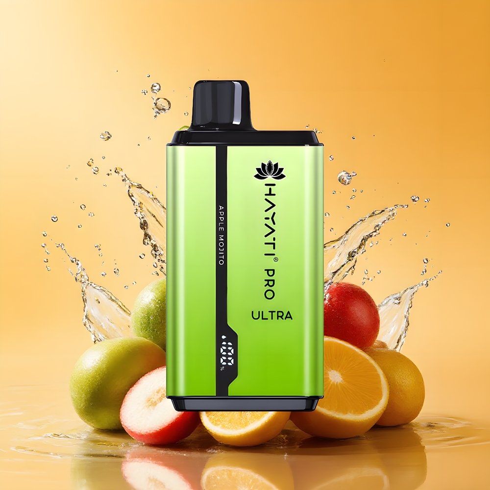 Hayati Pro Ultra 15000 Puffs Nagykereskedés Magyarország 2 12ml Alma Mojito