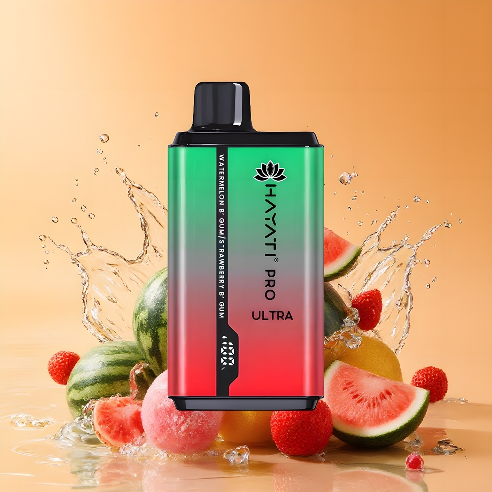 Hayati Pro Ultra 15000 Puffs Nagykereskedés Magyarország Dinnye Buborékrágó Eper Buborékrágó