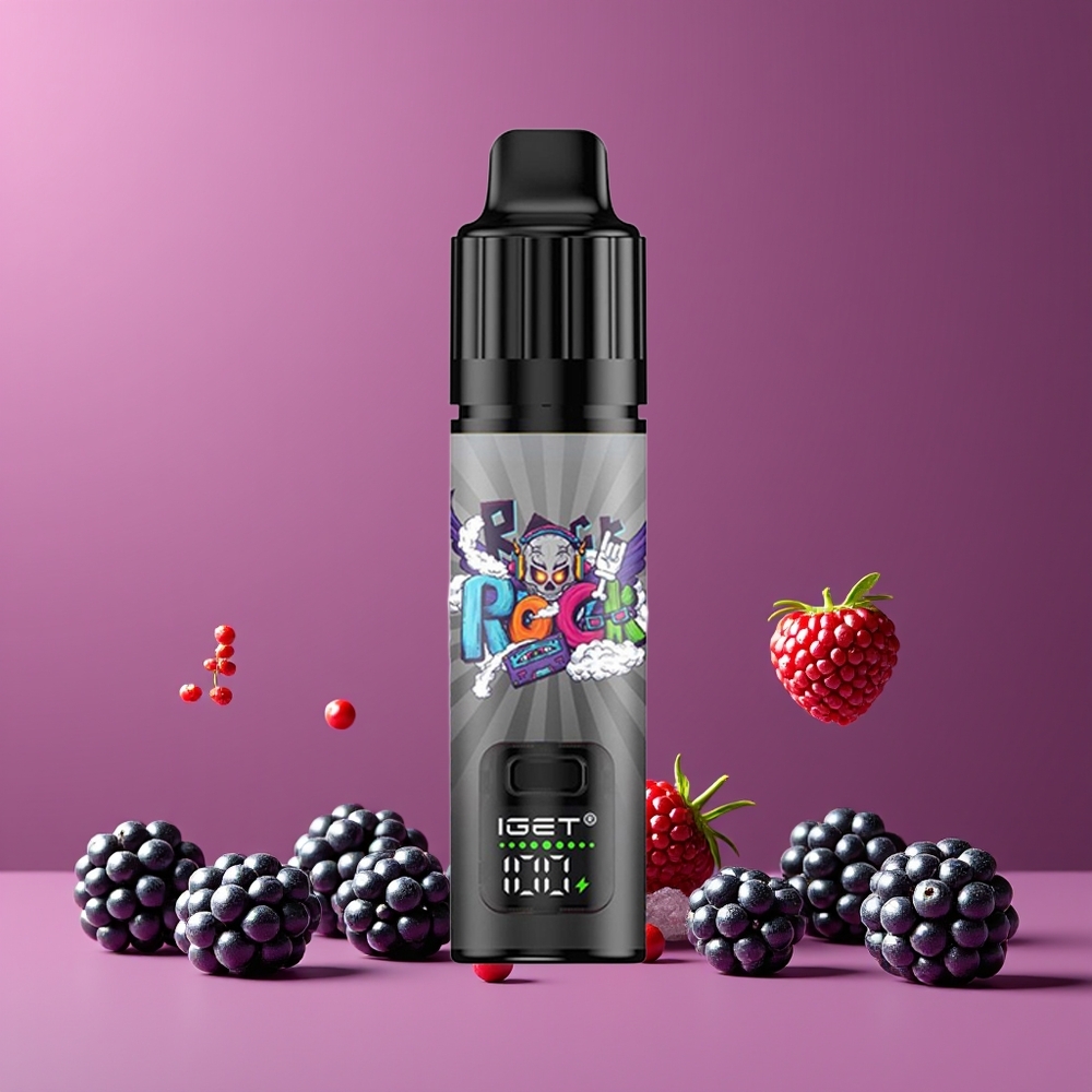 IGET BAR PLUS S3 POD 10000 Puffs 5% Nikotin Nagykereskedés Magyarország Feketeáfonya Jég