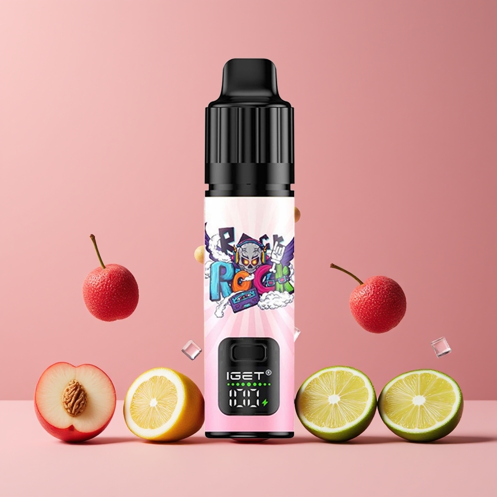 IGET BAR PLUS S3 POD 10000 Puffs Eldobható E-pohár Barack Licsi Lime Jég Nagykereskedés Magyarország 950 mAh