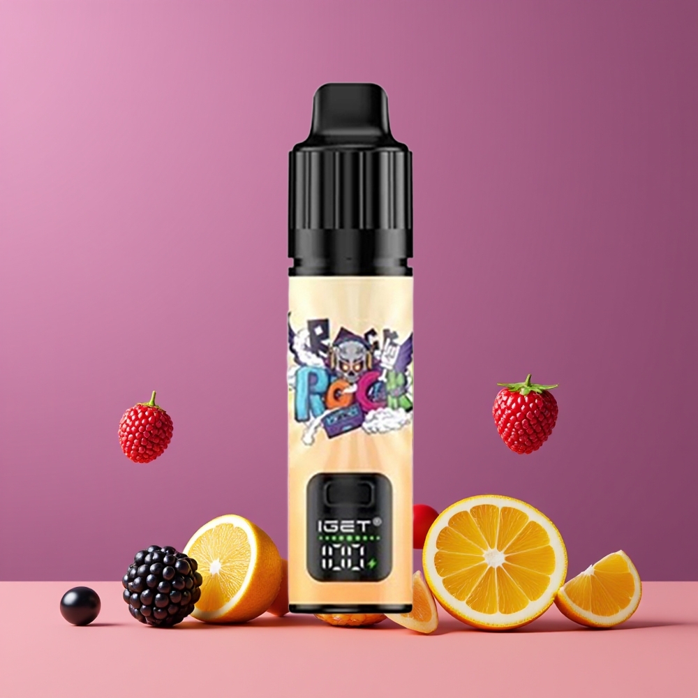 IGET BAR PLUS S3 POD 10000 Puffs Nagykereskedés Magyarország 18 ml E-liquid Feketeáfonya Ananász Narancs