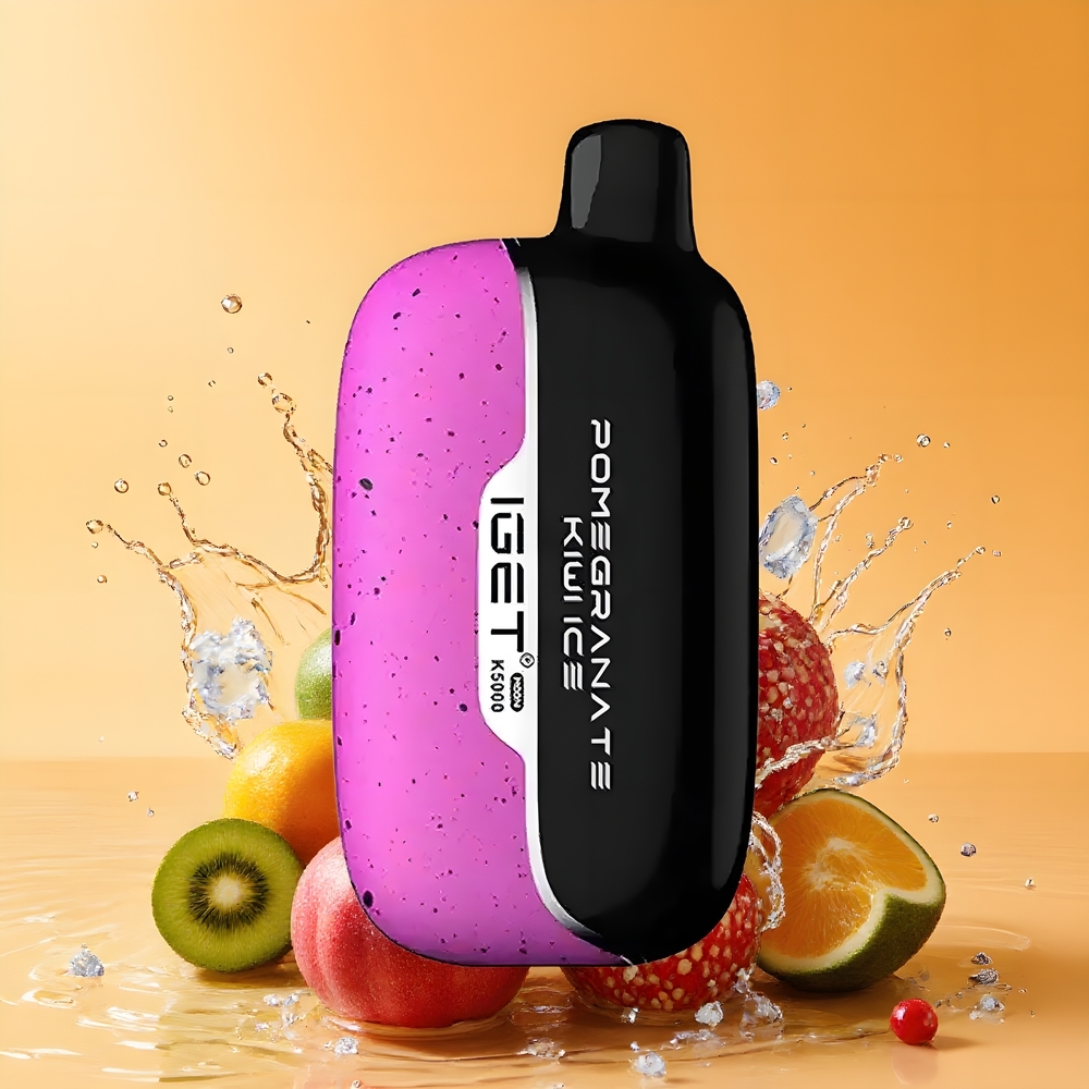 IGET Moon K5000 Nagykereskedés Magyarország Gránátalma-Kiwi Jég Eldobható vape