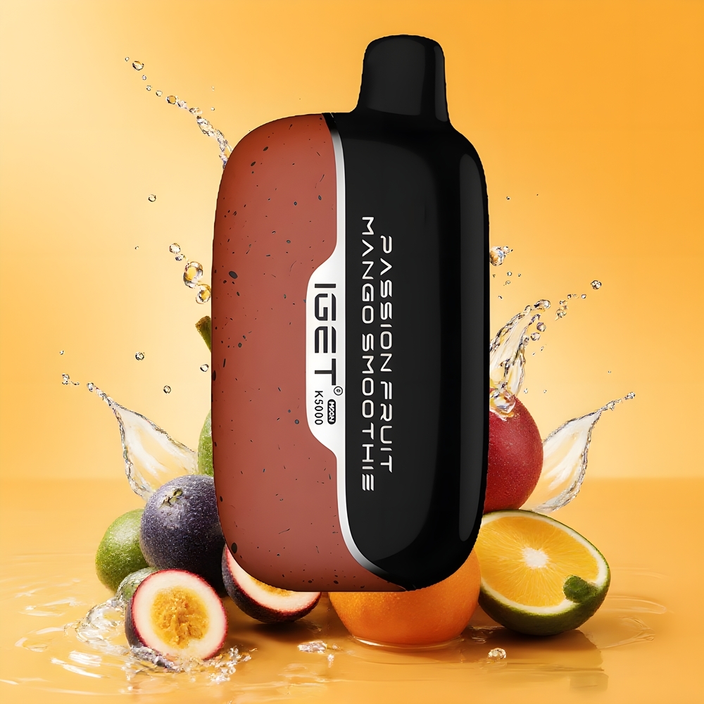 IGET Moon K5000 Puff Nagykereskedés Magyarország Passió Gyümölcs Mangó Smoothie