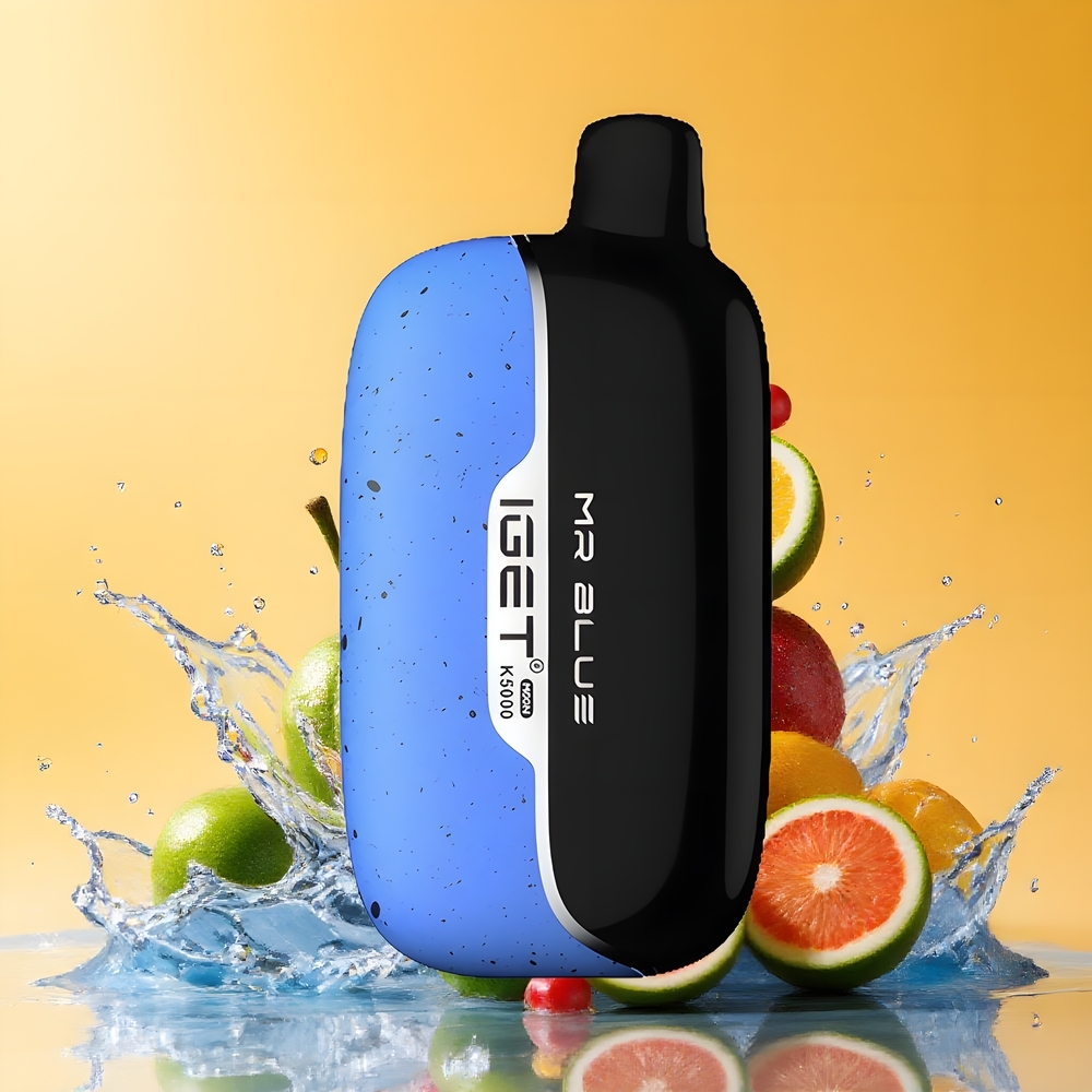 IGET Moon K5000 Puffs Nagykereskedés Magyarország Kék Úr Mesh Coil 1.35 Ohm