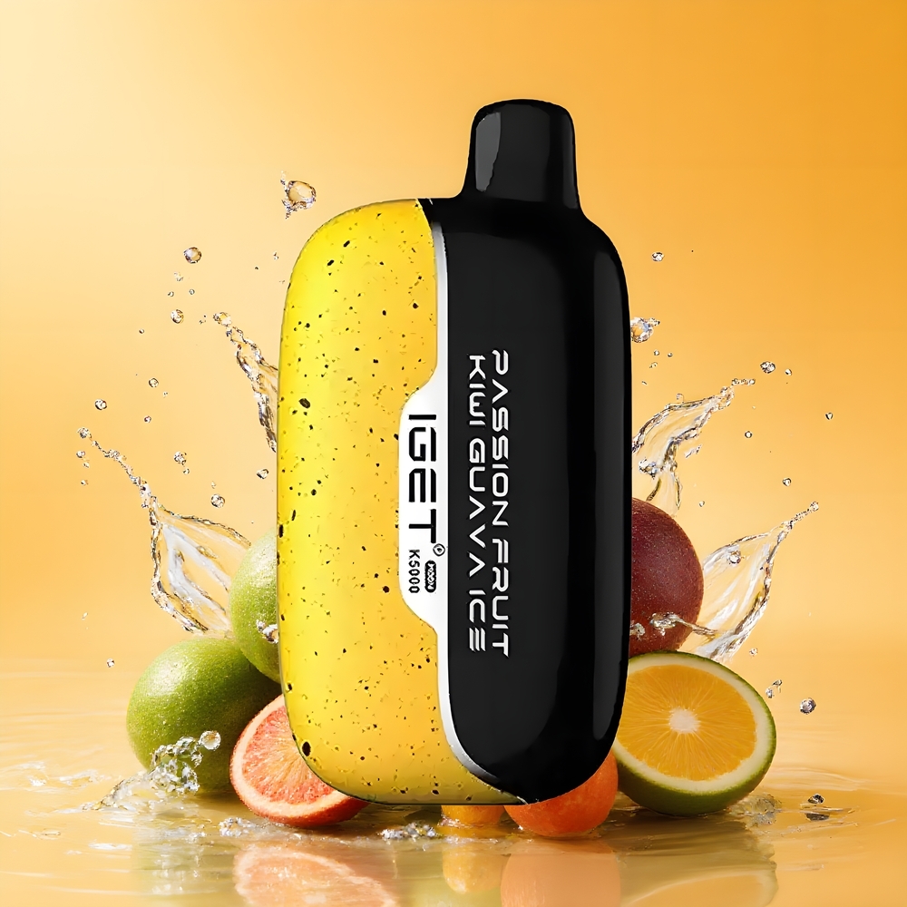 IGET Moon K5000 Puffs Nagykereskedés Magyarország Szenvedélyes Gyümölcs Kiwi Guava Jég