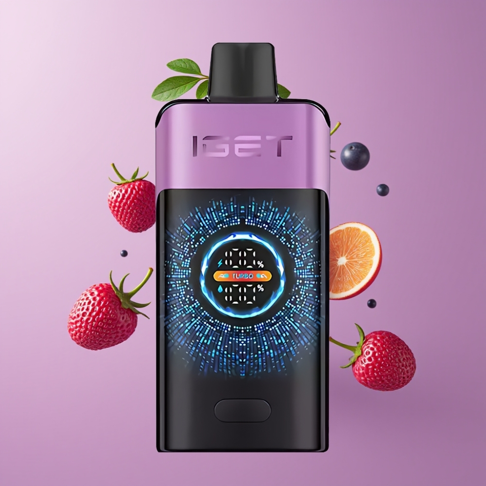 IGET ONE 12000 Puffs Nagykereskedés Magyarország Szőlő 2700 mAh Képernyős