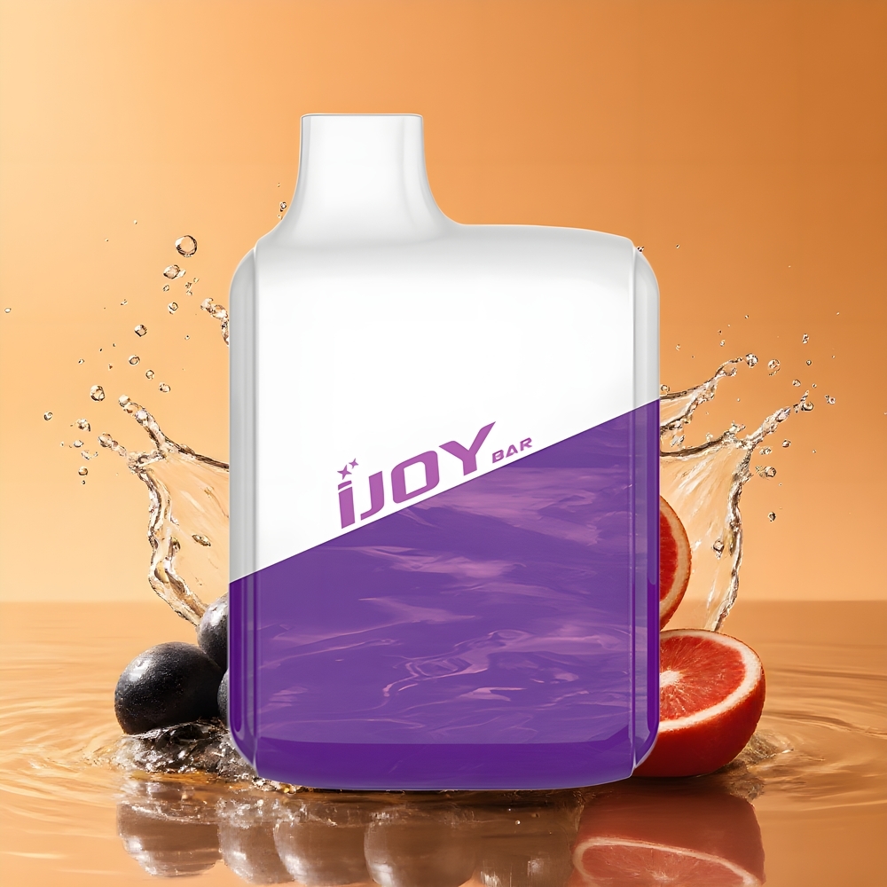 IJOY Bar 600 Puff Nagykereskedés Magyarország 1.2 Ohm Mesh Fekete Ribizli Szőlő