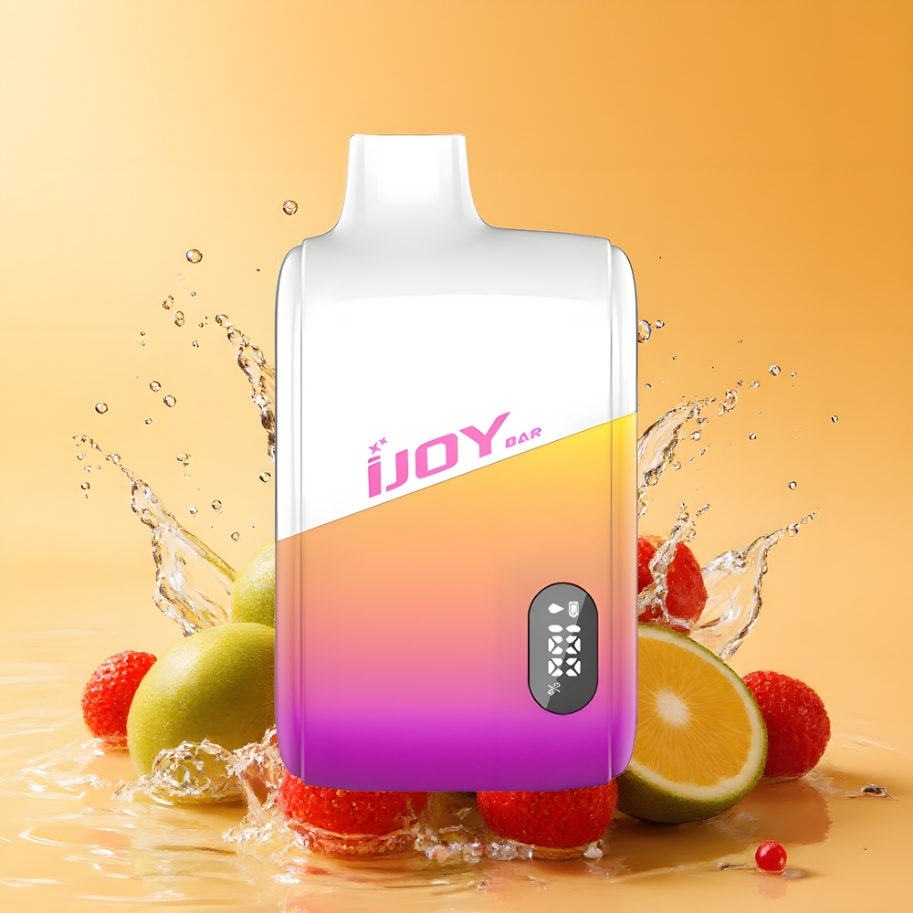 IJOY Bar IC8000 Eldobható E-szigaretta Eper-Kiwi Nagykereskedés Magyarország 18ml
