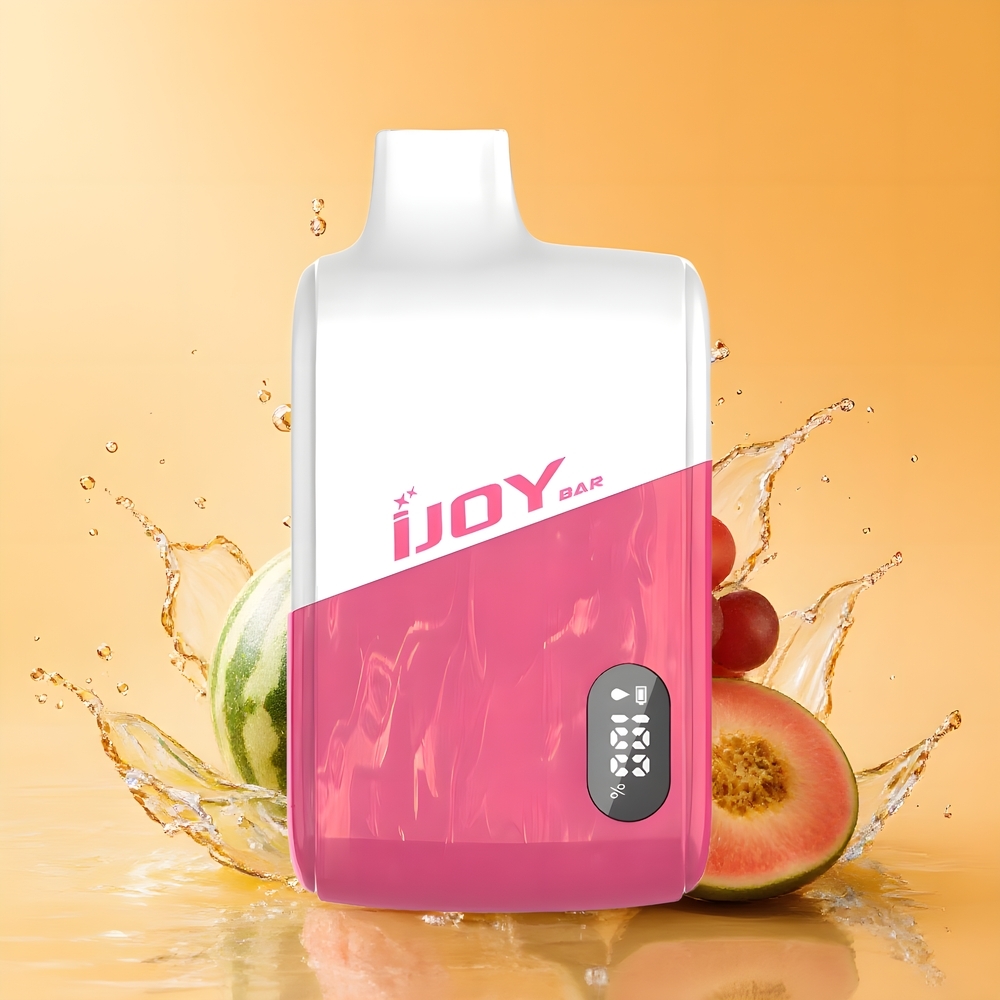 IJOY Bar IC8000 Eldobható Vape Dinnye Őszibarack Szőlő Nagykereskedés Magyarország 18ml