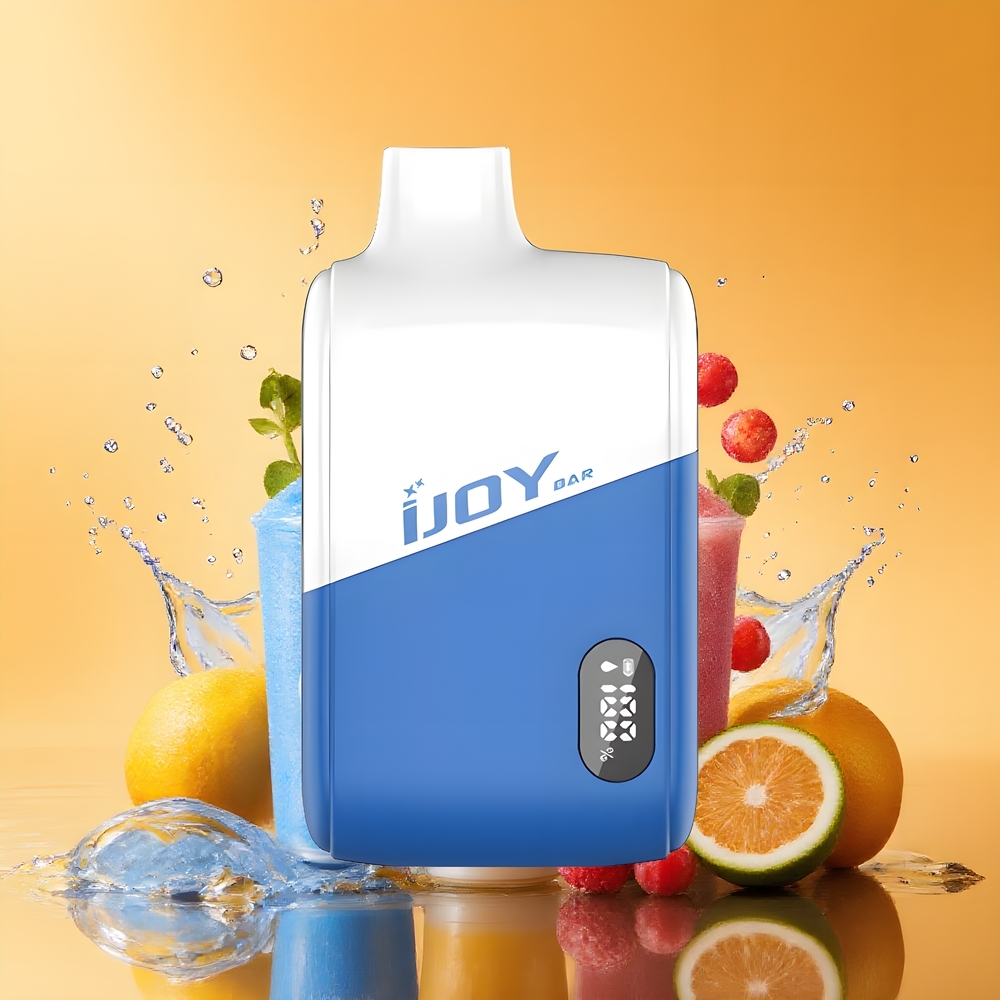IJOY Bar IC8000 Eldobható Vape Kék Áfonya Jég Nagykereskedés Magyarország 8000 Puff