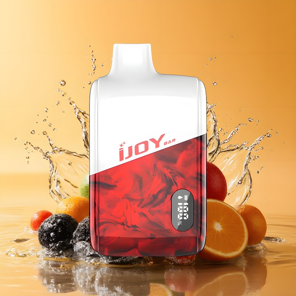 IJOY Bar IC8000 Nagykereskedés Magyarország Fekete Sárkány Jég 18ml
