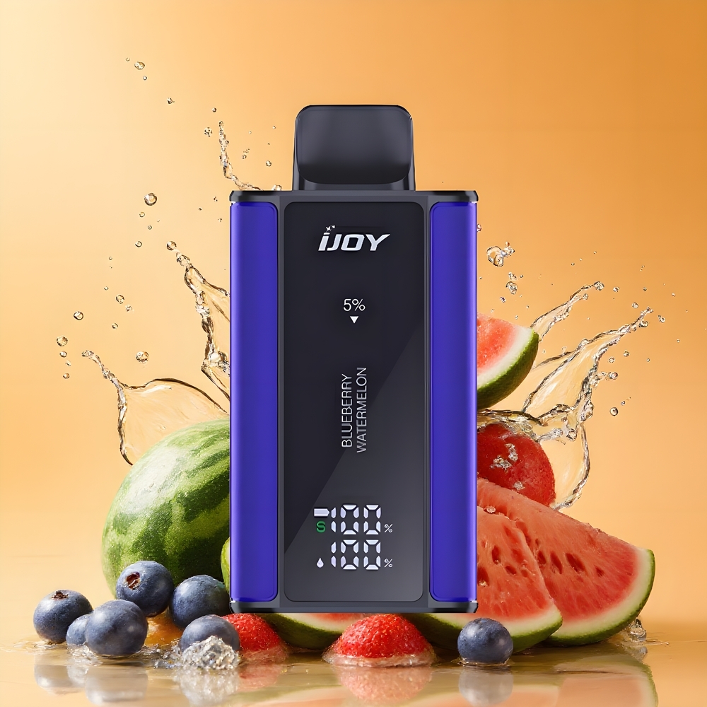 IJOY Captain 10000 Puffs Nagykereskedés Magyarország 18ml E-liquid Kékbarack Görögdinnye