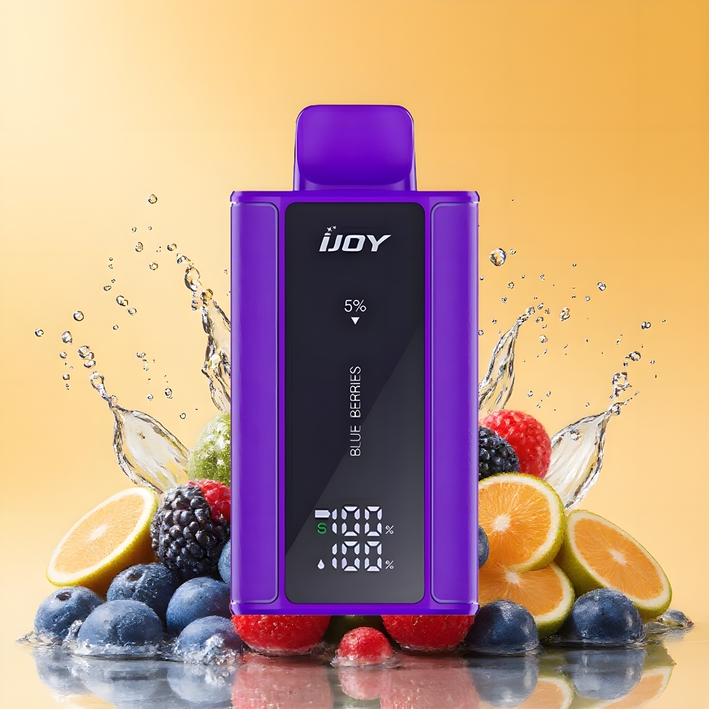 IJOY Captain 10000 Puffs Nagykereskedés Magyarország 18ml Kék Áfonya Eldobható vape