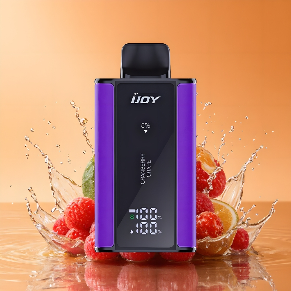 IJOY Captain 10000 Puffs Nagykereskedés Magyarország 18ml Áfonya Szőlő Eldobható Vape