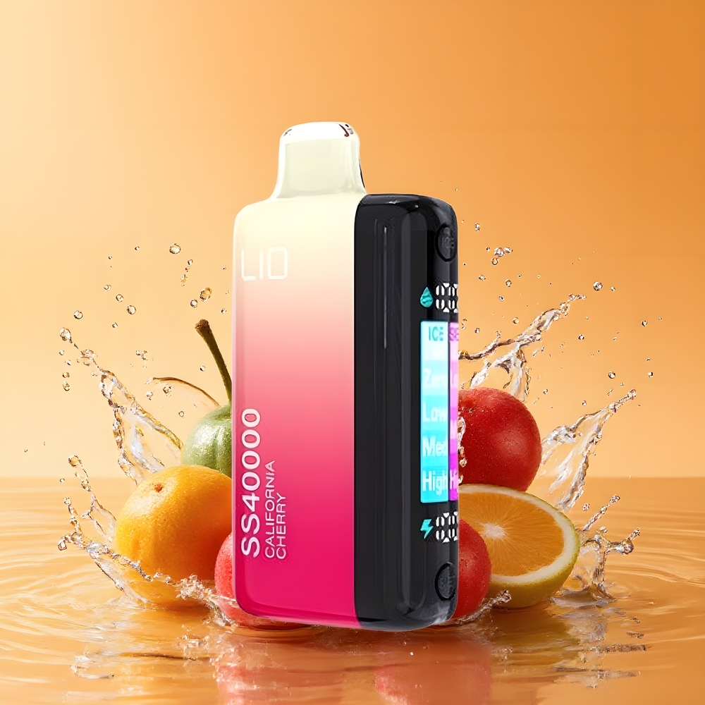 IJOY LIO SS40000 Eldobható E-szigaretta Kaliforniai Cseresznye Nagykereskedés Magyarország 22ML