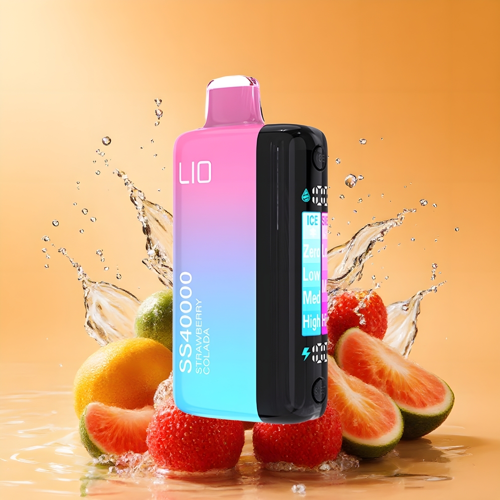 IJOY LIO SS40000 Eldobható Vape Eper Colada Nagykereskedés Magyarország 22ML