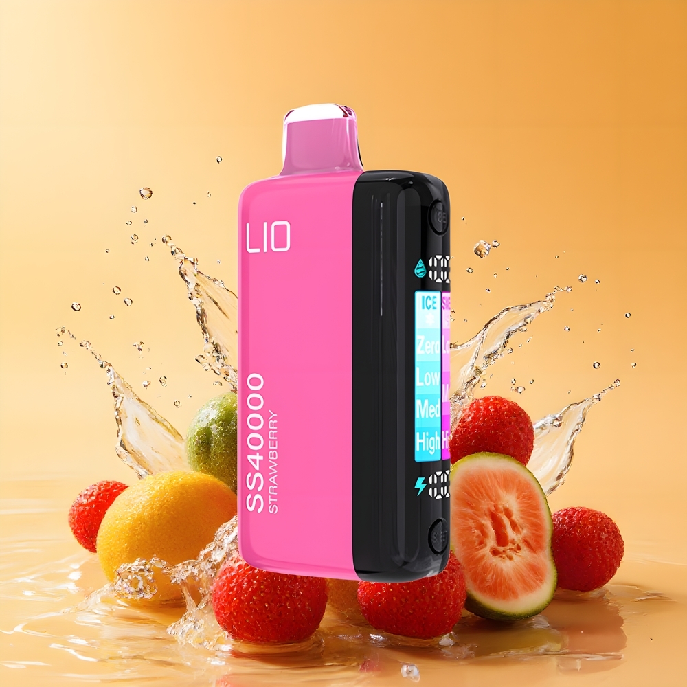 IJOY LIO SS40000 Eldobható Vape Eper Nagykereskedés Magyarország 22ML