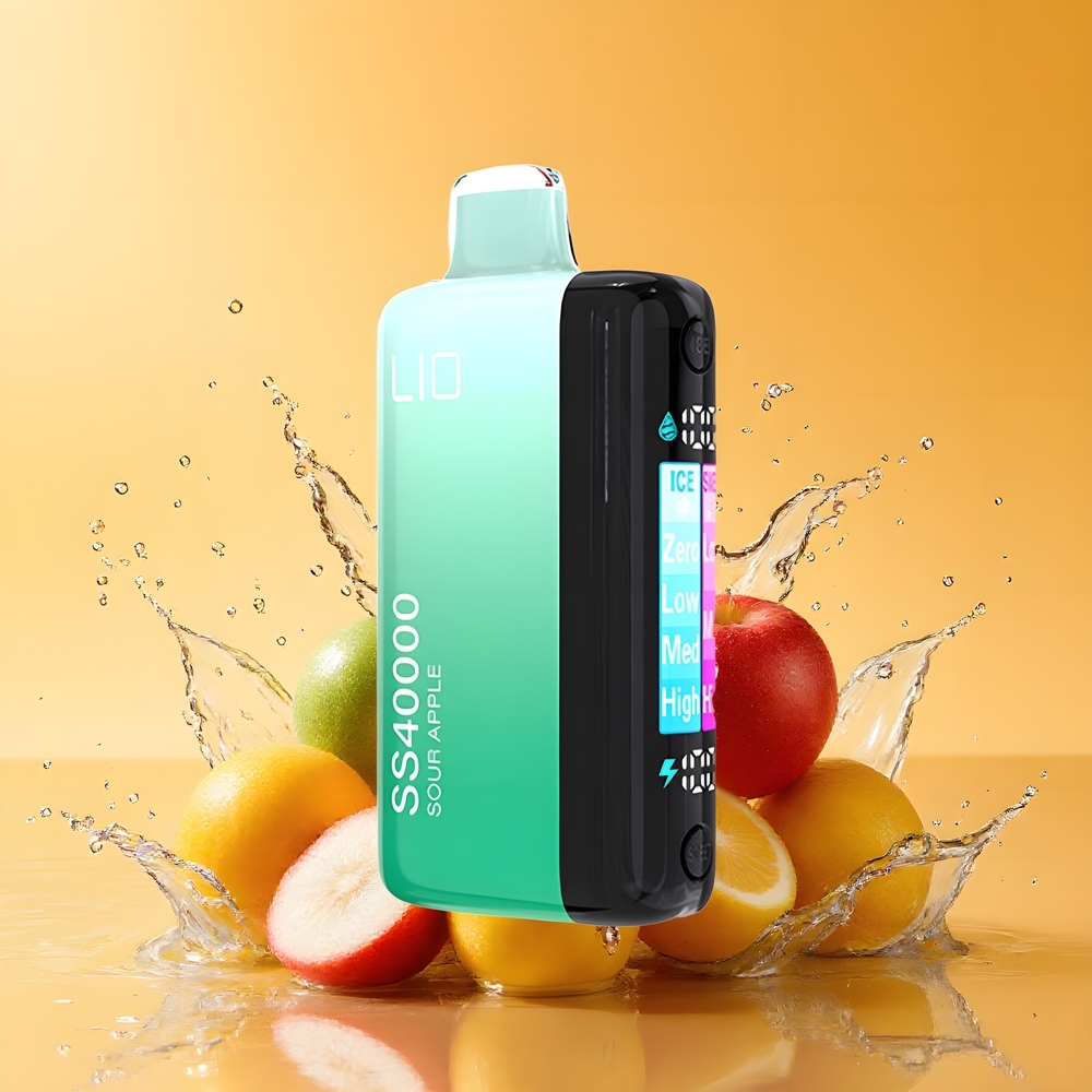 IJOY LIO SS40000 Eldobható Vape Savanyú Alma Nagykereskedés Magyarország 40000 Puff