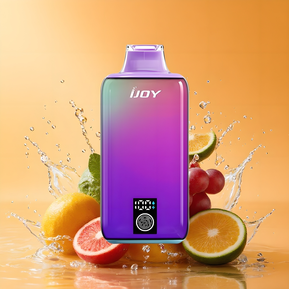 IJOY LUNA 20000 Puff Egyszerhasználatos E-párologtató Szőlő Menta Nagykereskedés Magyarország 20ML