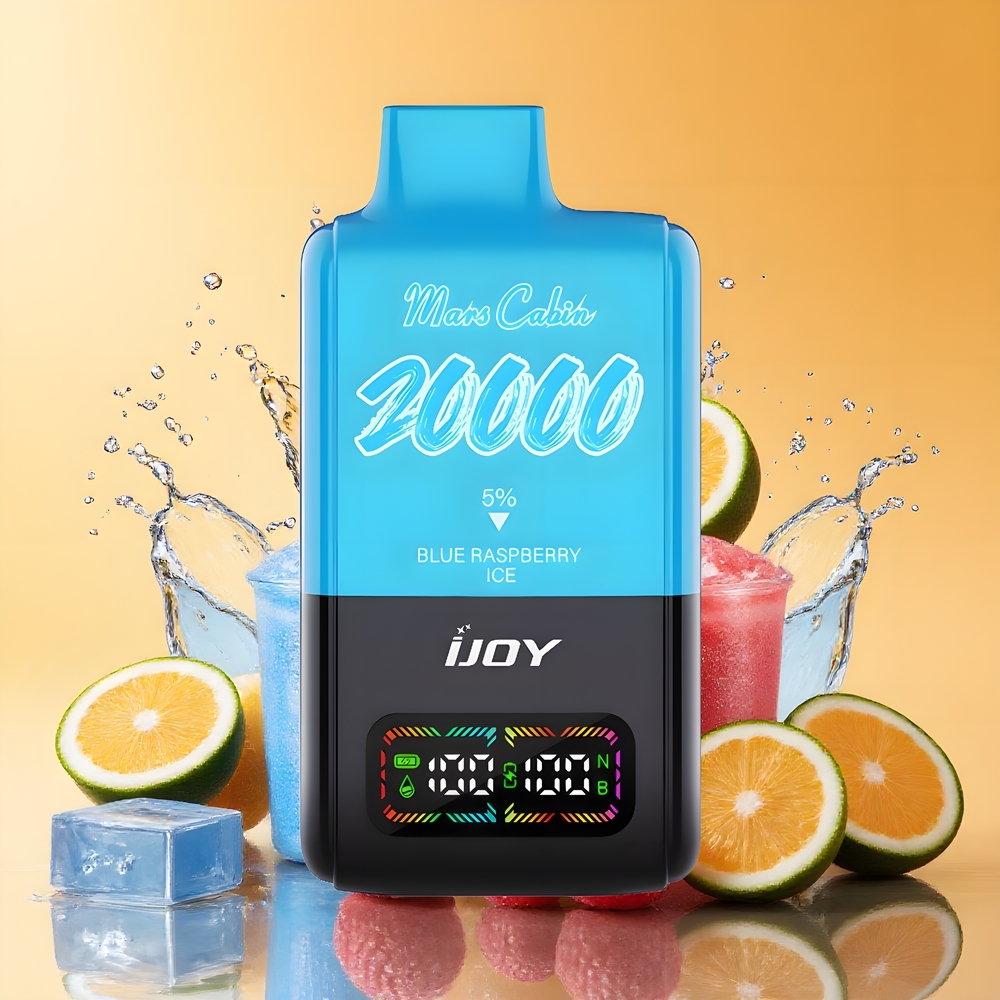 IJOY Mars Kabin 20000 Puff Eldobható Vape Kék Málna Jég Nagykereskedés Magyarország