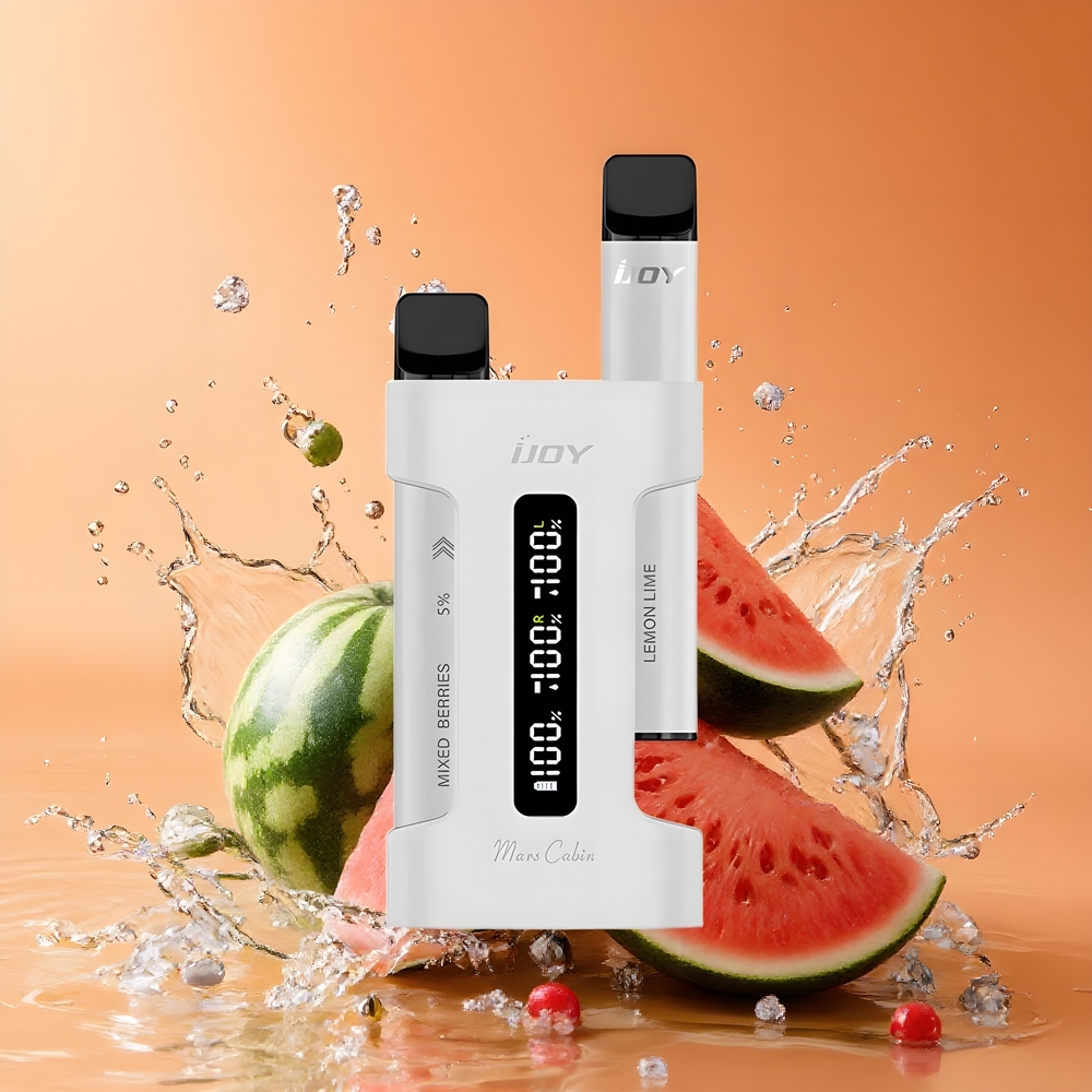 IJOY Mars Kabin 600 Puff Nagykereskedés Magyarország 2ml Töltőtok Fehér