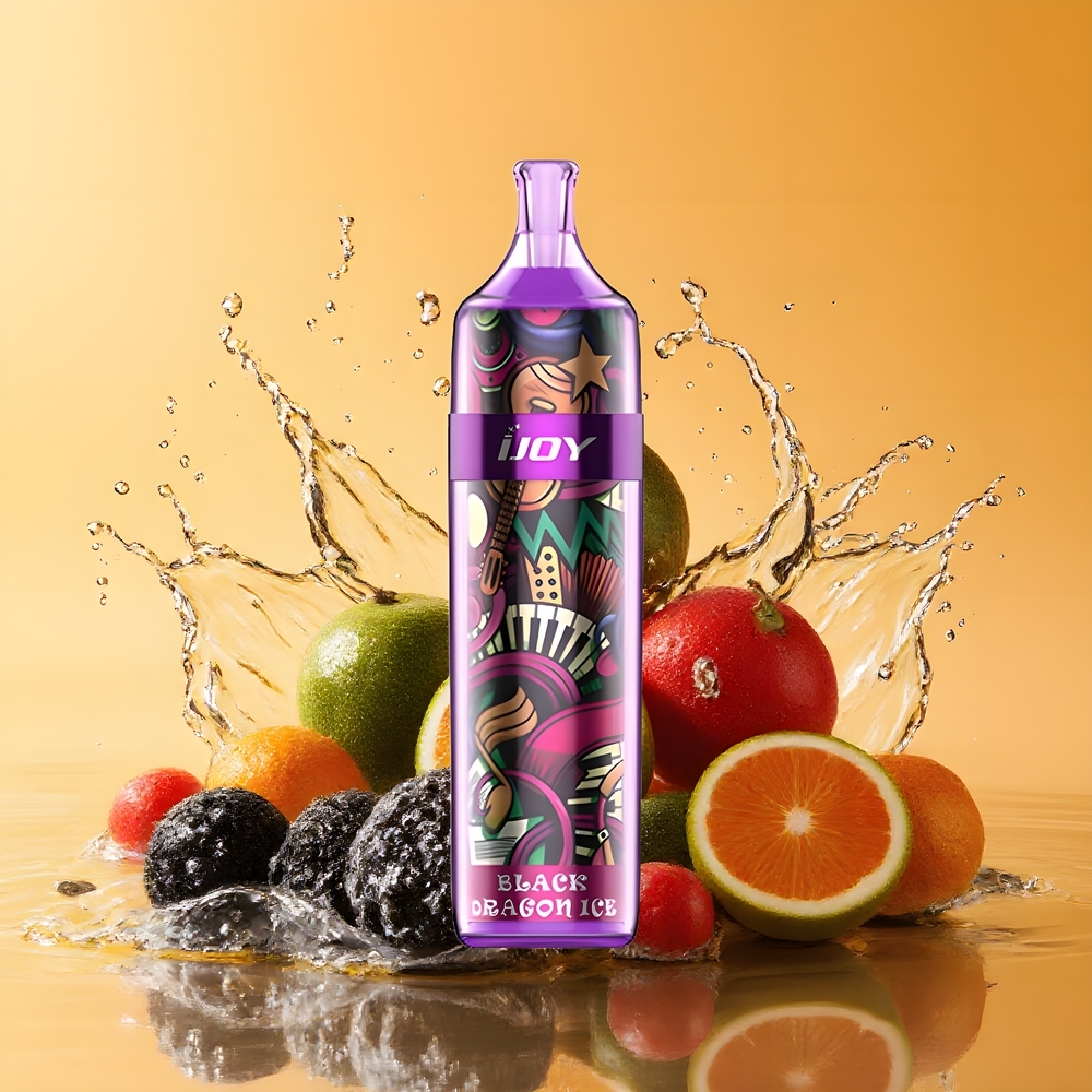 IJOY PUNK 4500 Puffs Eldobható Vape Fekete Sárkány Jég Nagykereskedés Magyarország