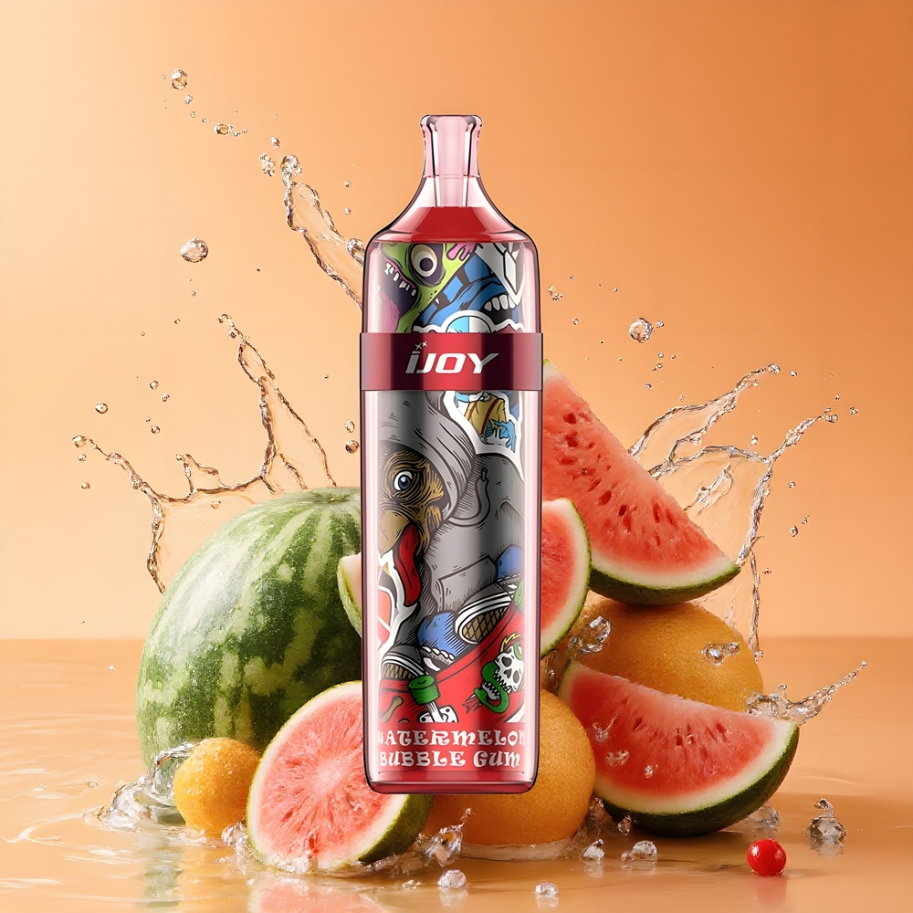 IJOY PUNK 4500 Puffs Eldobható Vape Görögdinnye Buborékrágó Nagykereskedés Magyarország 12ml