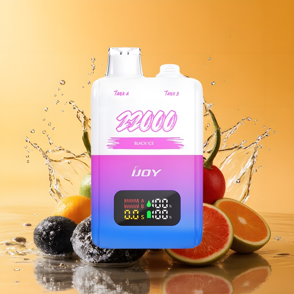 IJOY SD 22000 Puffs Nagykereskedés Magyarország Type-C Fekete Jég
