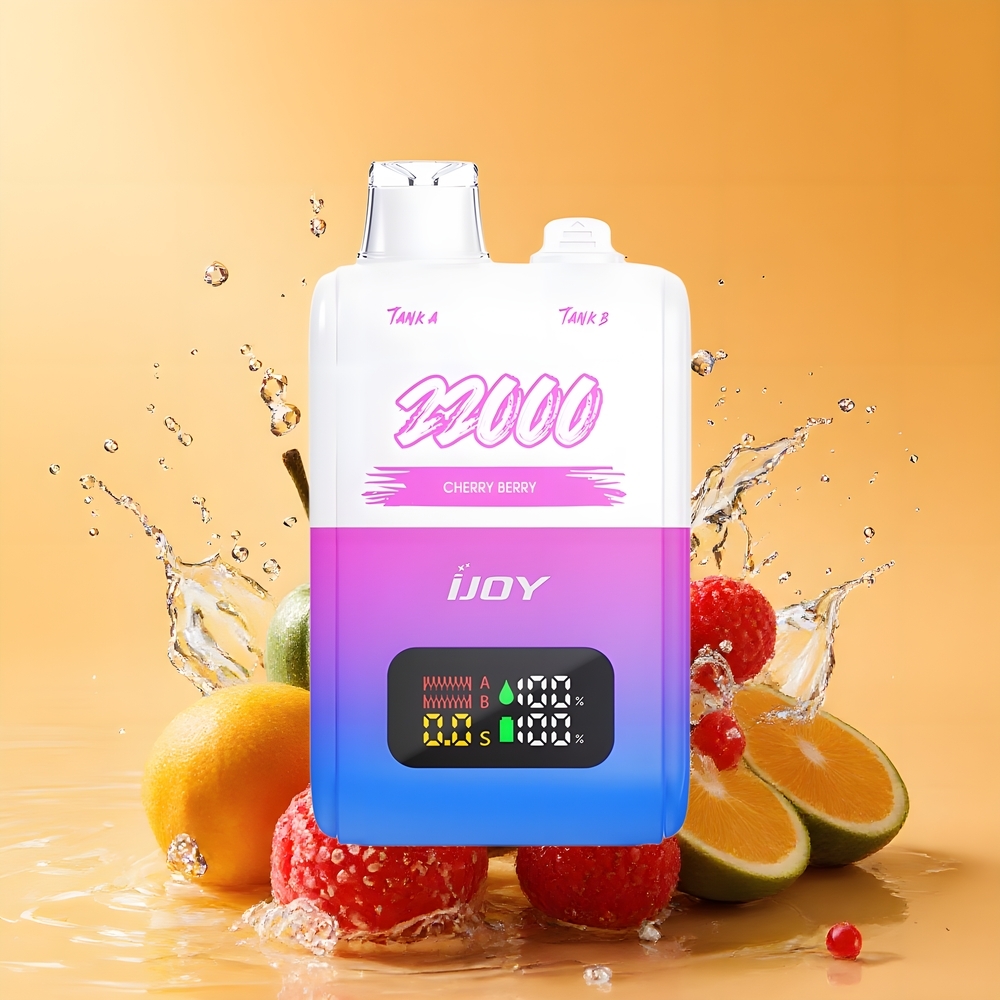 IJOY SD 22000 Puffs Nagykereskedés Magyarország Type-C Töltés Cseresznye Áfonya
